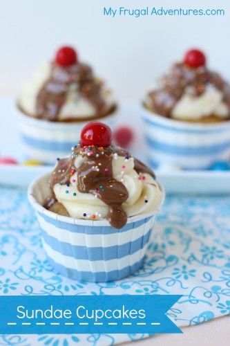 Ice Cream Sundae Cupcakes Recipe