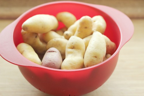 Rosemary Parmesan Roasted Fingerling Potatoes