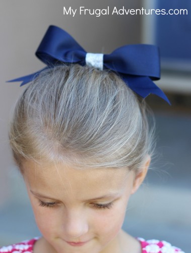  NEW BREAST CANCER Multi-Ribbons Cheer Hair Bow Pony