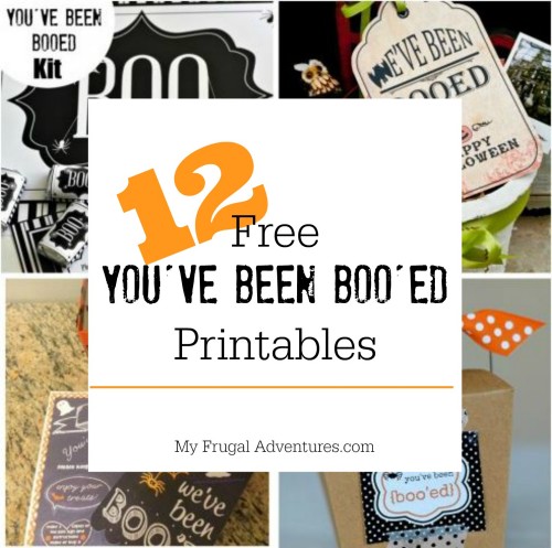 You've Been Booed Free Printables