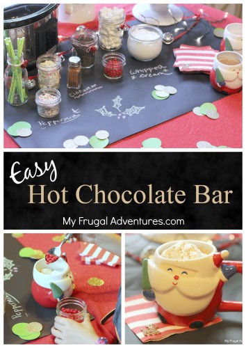 Hot Chocolate Bar {Perfect for Holiday Parties or Birthdays!}