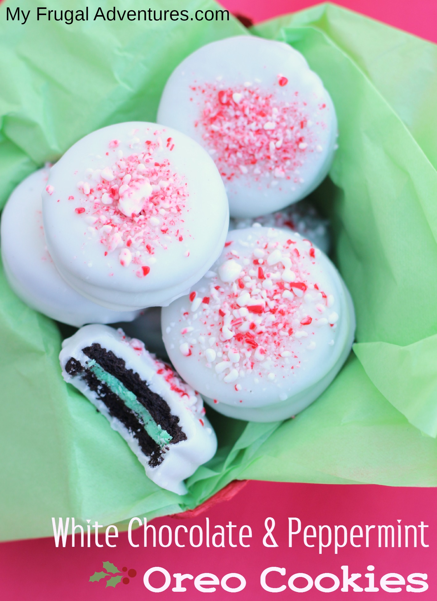 White Chocolate And Peppermint Oreos My Frugal Adventures
