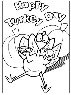 Free Thanksgiving Coloring Pages for Children