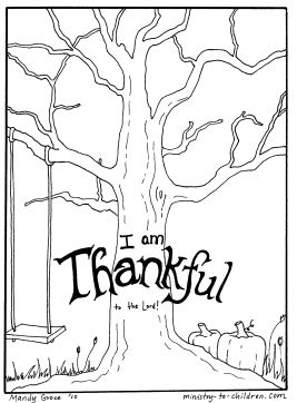 Free Thanksgiving Coloring Pages for Children