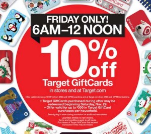 target gift cards
