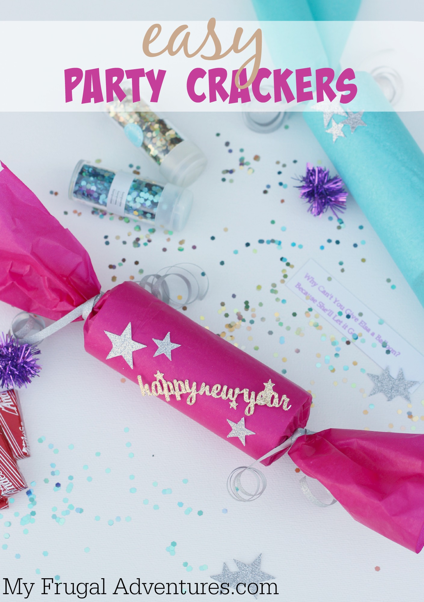 How to Make Party Crackers {So fun for kids!} - My Frugal Adventures