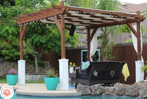 how to build a pergola in one weekend