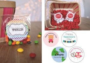 Valentine Favor Bags Tags (Set of 24) - Only $6.95! - My Frugal Adventures