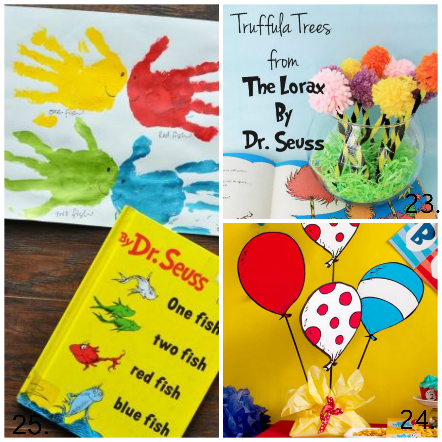 25 Fun Dr. Seuss Treats and Crafts {Perfect for Birthday or Class ...