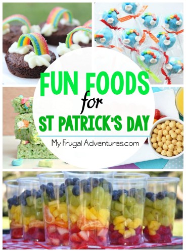 Fun foods for st patricks day