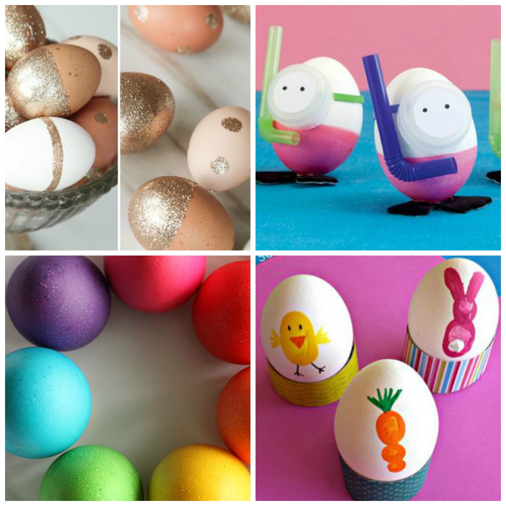 20 FUN Easter Egg Decorating Ideas - My Frugal Adventures