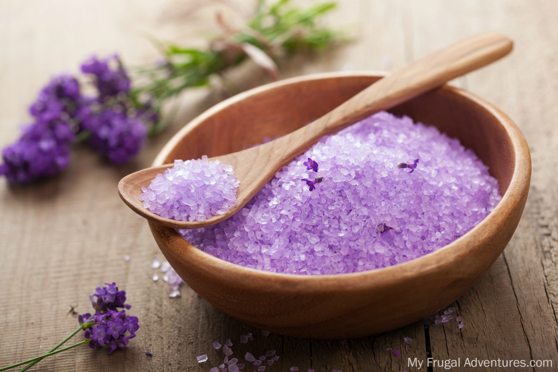 Soothing Lavender Foot Soak Recipe Simple Homemade Gift Idea My 