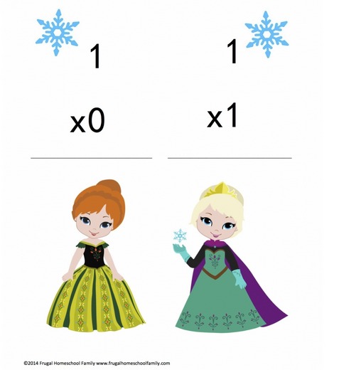 free frozen themed math and abc printables my frugal adventures