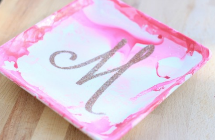 DIY Marble Painting {with Nail Polish!} - My Frugal Adventures