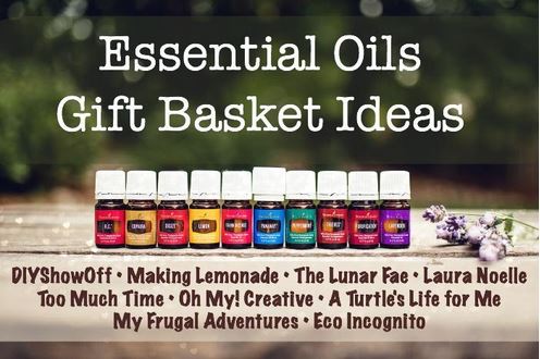 essential oils gift baskets