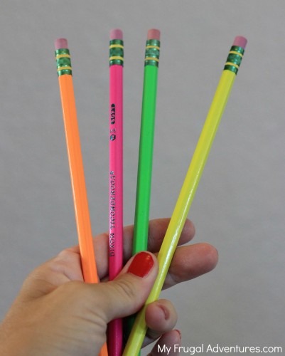 DIY Glitter pencils
