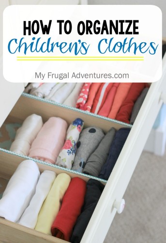 How to Organize Children's Clothing
