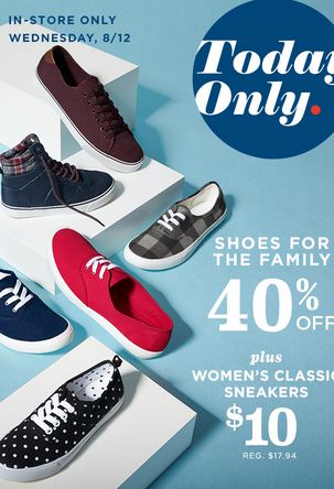 shoe store by old navy