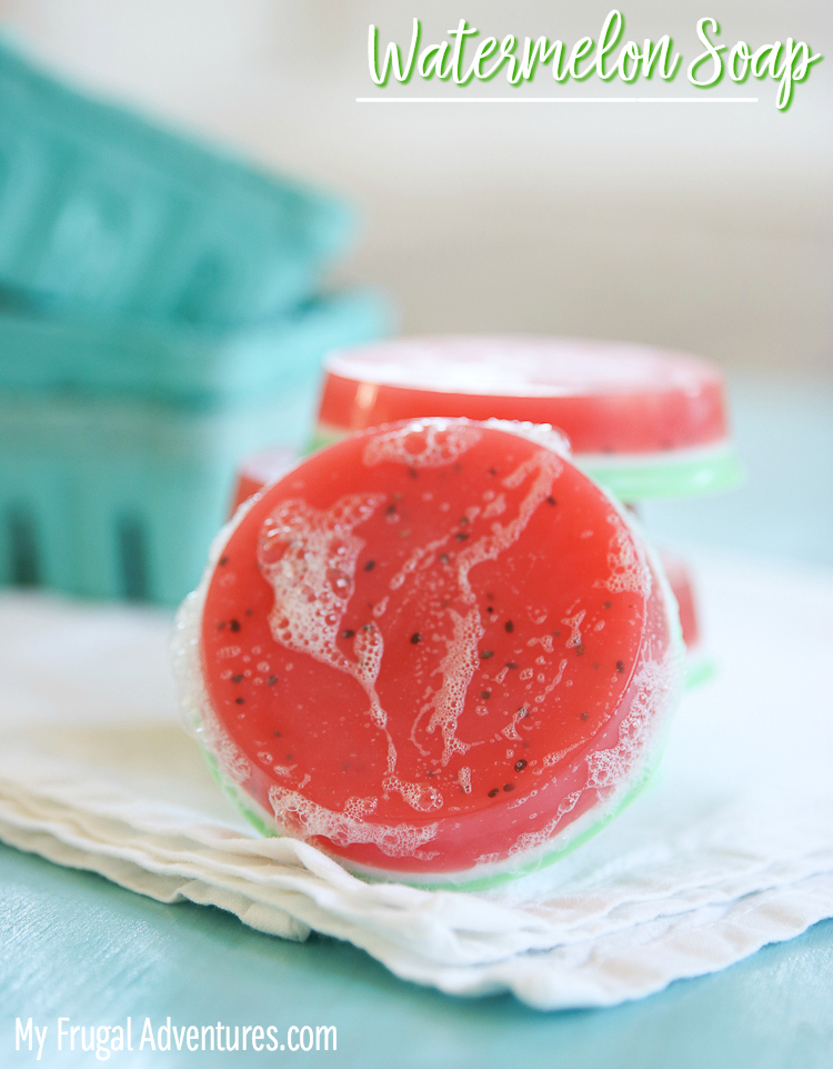 How to make watermelon soap