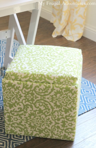 How to reupholster an ottoman