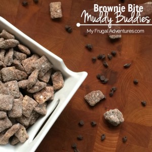 Brownie Bite Muddy Buddies