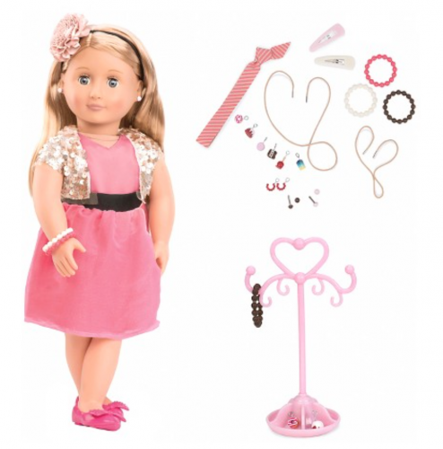 Flora HairPlay Doll, 18-inch Doll with Growing Hair