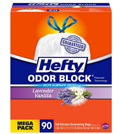 Hefty Kitchen Trash Bags 90-Count Only $10 Shipped on