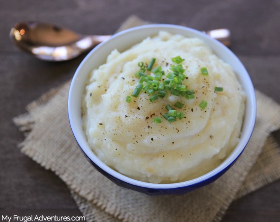 smoked cheddar and chive mashed potatoes recipe