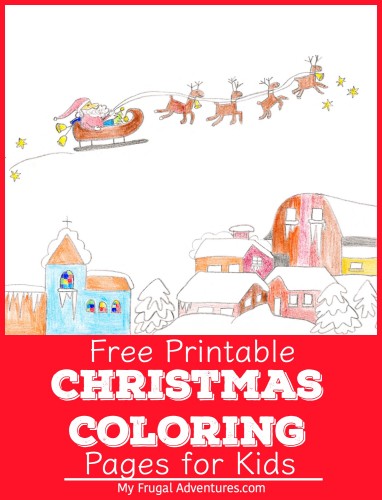 Free Christmas Coloring Pages for Children