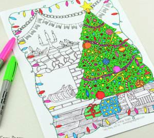 Free Christmas Coloring Pages for Children