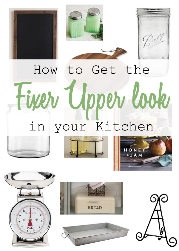 How to Get the Fixer Upper Look in your Kitchen