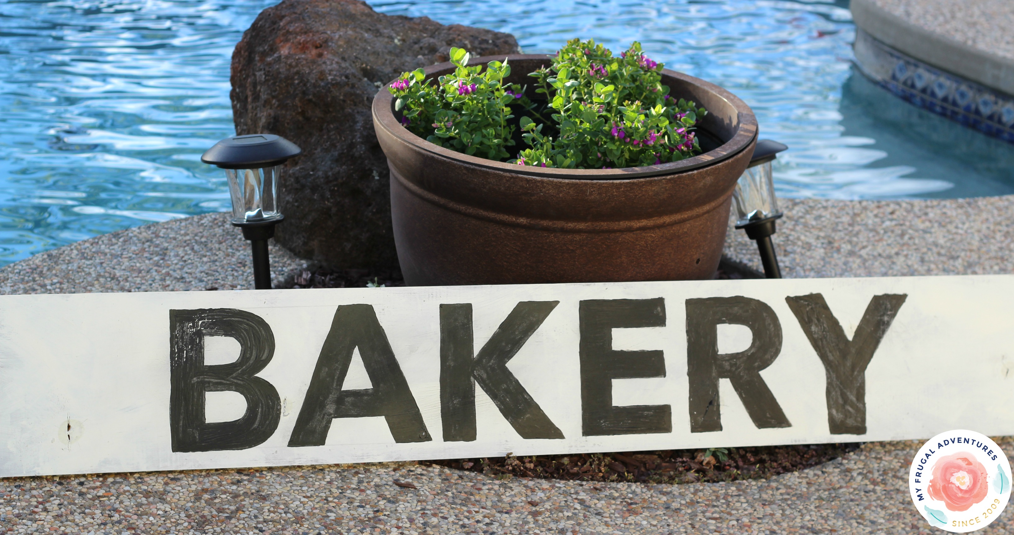 DIY Vintage Bakery Sign - My Frugal Adventures