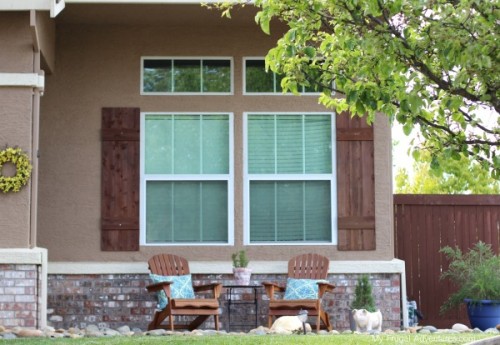 How to Build outdoor shutters