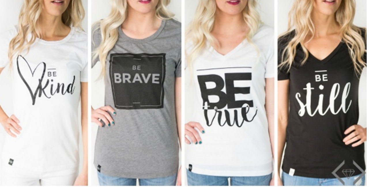 Women's Inspirational T-Shirts $15 Shipped - My Frugal Adventures