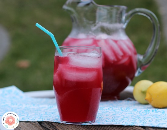Sparkling Pomegranate lemonade recipe