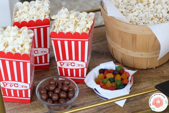 snacks for outdoor movie