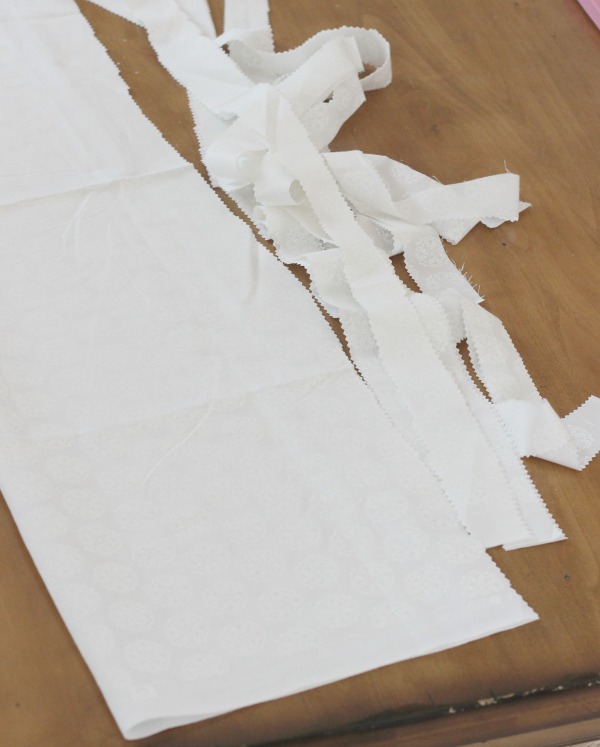 fabric bunting tutorial