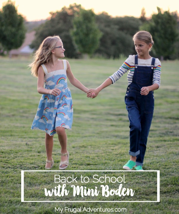 Back to School with Mini Boden (& a Giveaway!) - My Frugal Adventures
