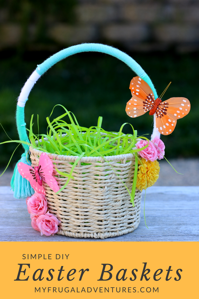 Simple DIY Easter Baskets