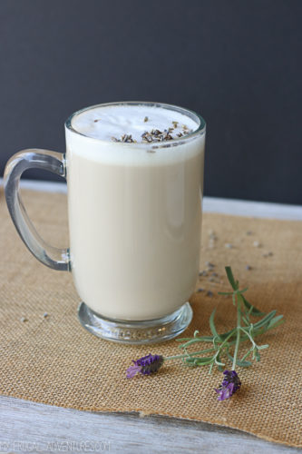 Lavender Coffee Syrup And Latte Recipe My Frugal Adventures