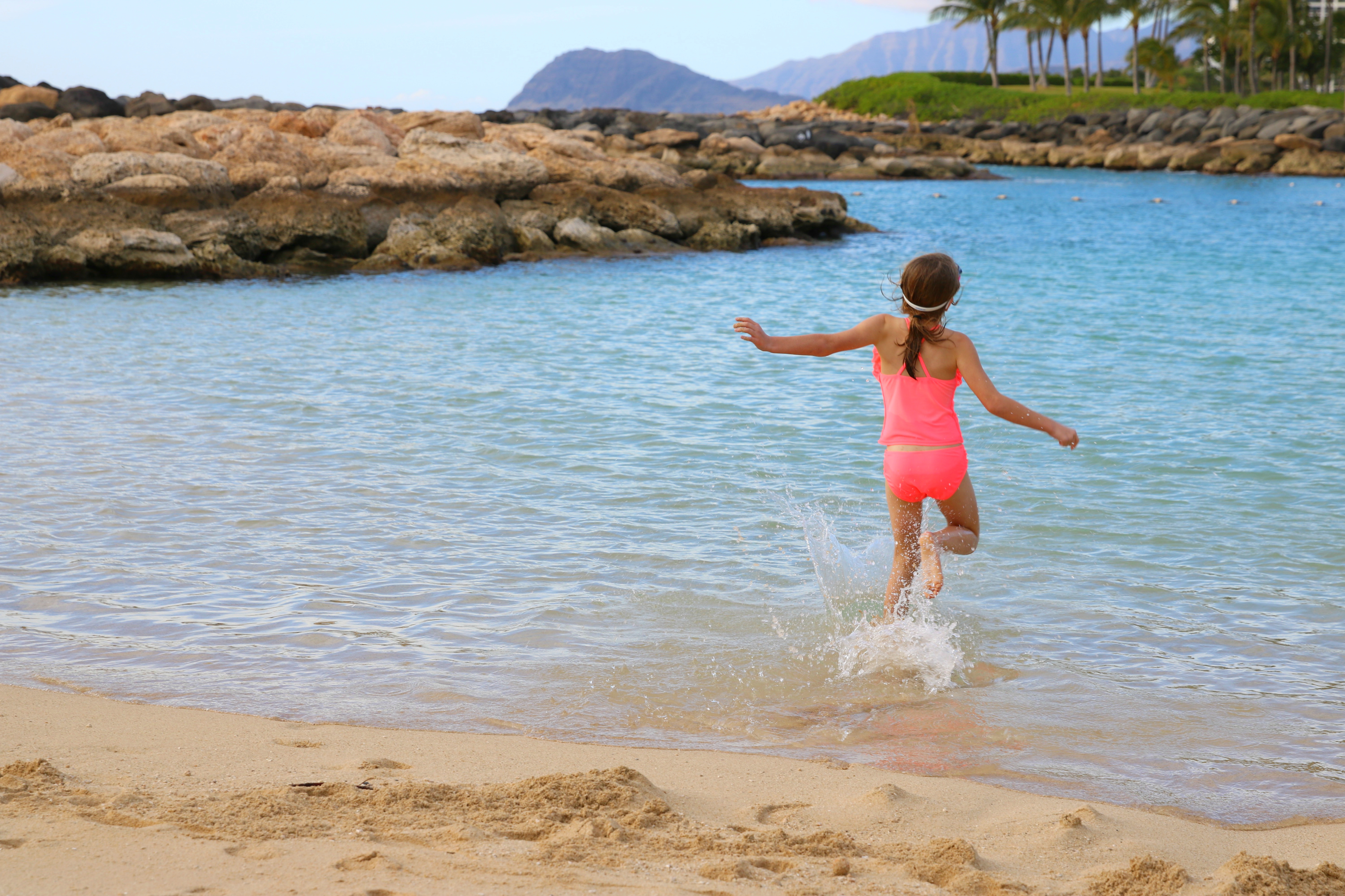 Things to do in Oahu on MyFrugalAdventures.com. Lagoons of Ko Olina in Oahu.
