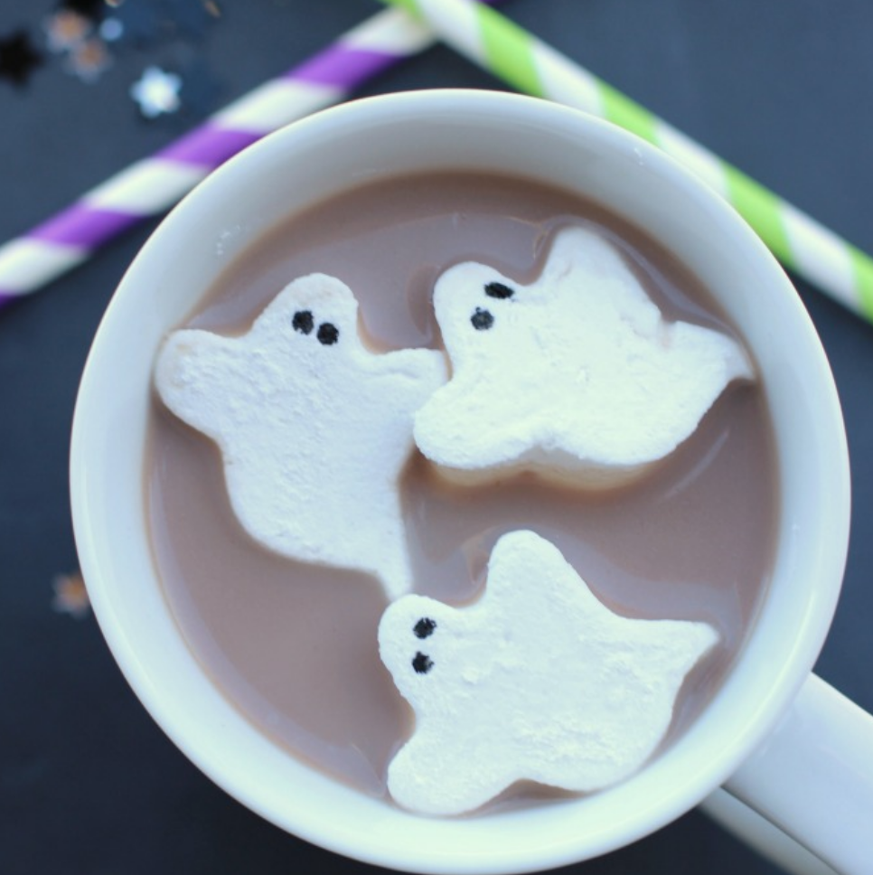 Ghost Marshmallow Recipe (Perfect Halloween Treat!) - My Frugal Adventures