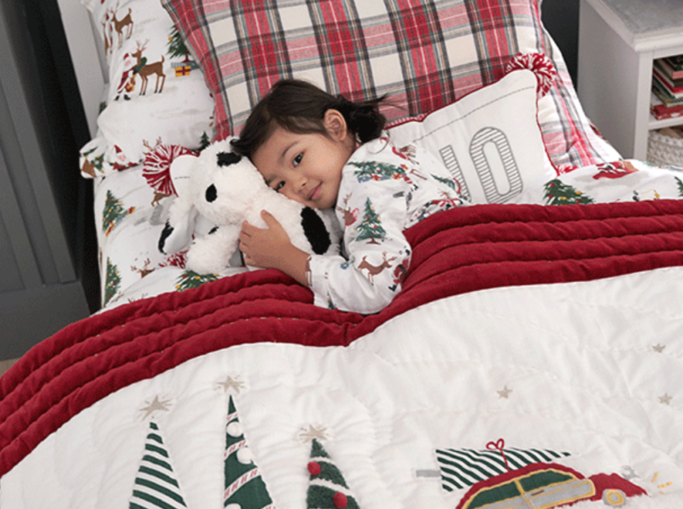 Pottery Barn Kids 40% Off Holiday Bedding - My Frugal Adventures