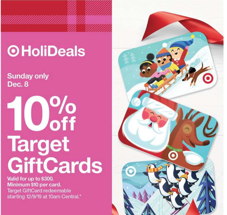 Target Gift Cards 10 off My Frugal Adventures