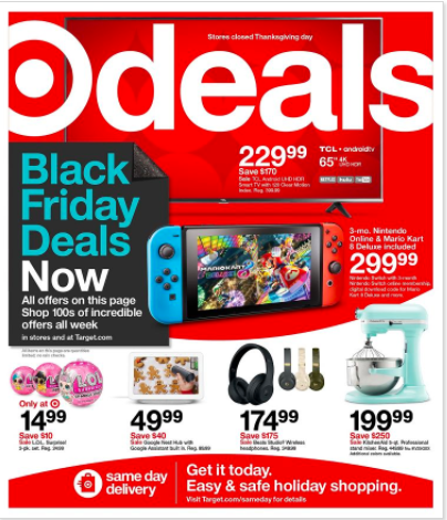 Target Black Friday Deals Start Today