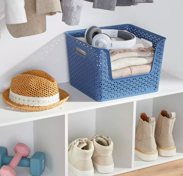 Brightroom Basket Weave Storage 40% off - My Frugal Adventures