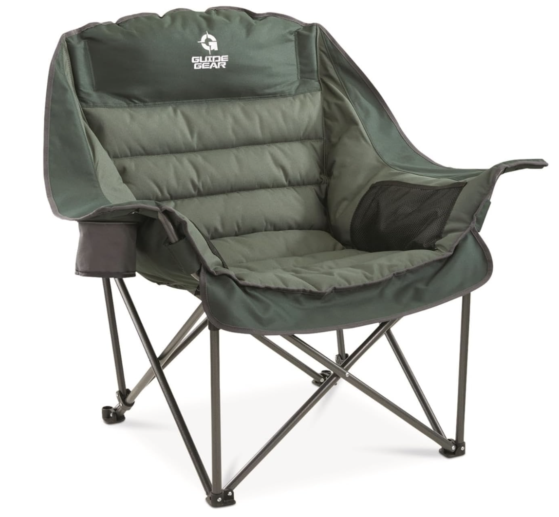 Extra Large Padded Camp Chair $59