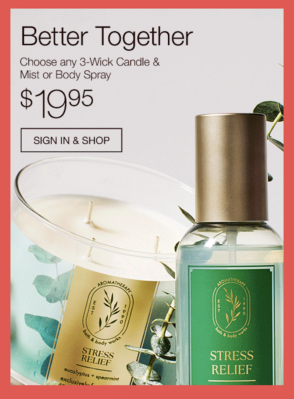 専用 Bath & Body Works Mist Candle Bath & Body Works Candle + Body Mist $19.95 - My Frugal Adventures