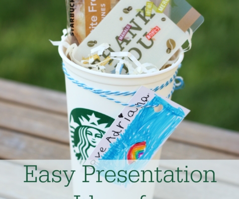 Teacher Gift idea: Starbucks Gift Cards - My Frugal Adventures